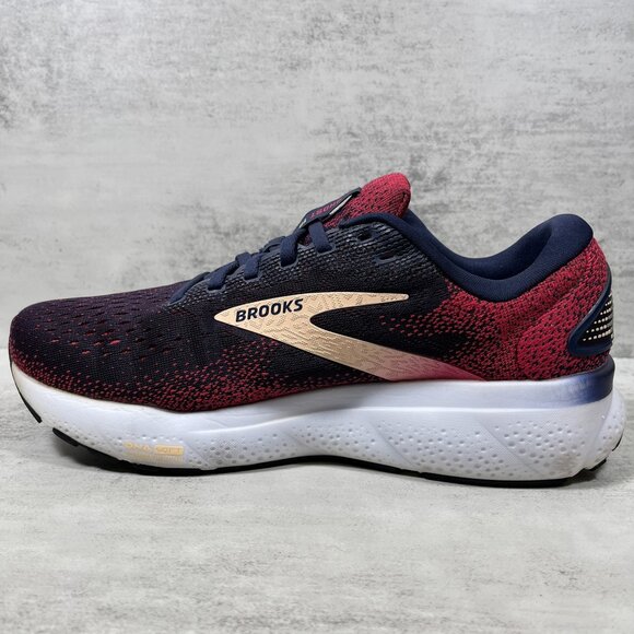 Brooks Ghost 16 Running Shoes - Women's Size 8.5 Wide - Blue Pink - Picture 5 of 10